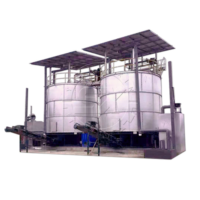 Macchina di miscelazione del compost Turner Pottino di fermentazione completamente automatico per fertilizzanti organici