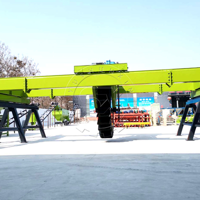 Larghezza di lavoro 10-30m Fertilizzante per compost Turner Trasforma concime di pollo in concime
