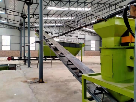 1300X750X1900 YSX Trottolare verticale per compost 3-5 t/h
