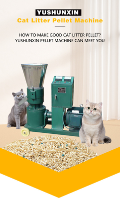 Macchina per pellet di alimentazione YSX 2 tonnellate all'ora Granulatore a stampo piatto per la granulazione di fertilizzanti