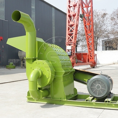11kW di potenza YSX Rice Straw Shredder/ Wood Crusher Machine per la produzione di polvere super fine