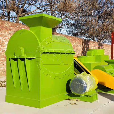 800 KG Easy Operation Chicken Manure Grinder Machine per la produzione di fertilizzanti organici