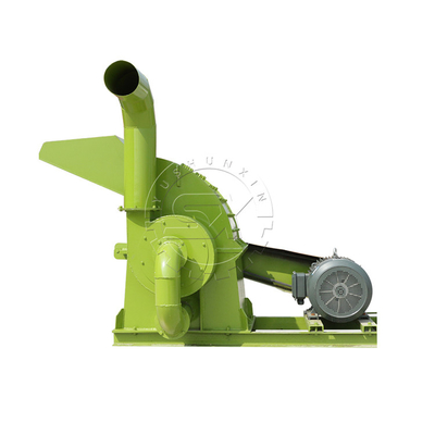 800KG-1T/H Tritatore di erba umida e secca Macchina di frantumaggio di paglia per la triturazione delle bale di paglia