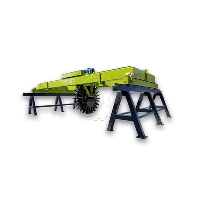 YSX Fermentazione del letame fertilizzante organico attrezzatura tipo ruota compost turner