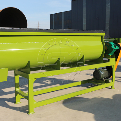 880 kg NPK Materiale YSX singolo albero concimazione organica miscelatrice orizzontale