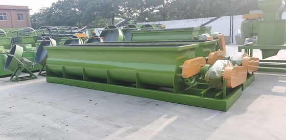 Miscelatore orizzontale a doppio albero da 5-10 t/h Perfetto per la produzione di fertilizzanti 2024