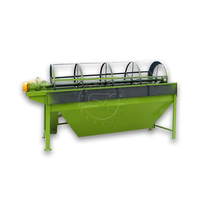 Fertilizzante per la segregazione, tamburo rotativo/macchina di selezione della sabbia con dimensioni 3*1,3*2m