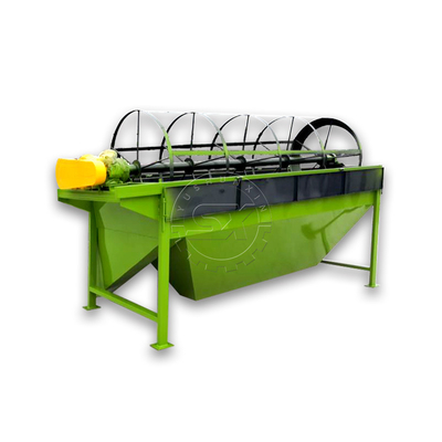 Fertilizzante per la segregazione, tamburo rotativo/macchina di selezione della sabbia con dimensioni 3*1,3*2m