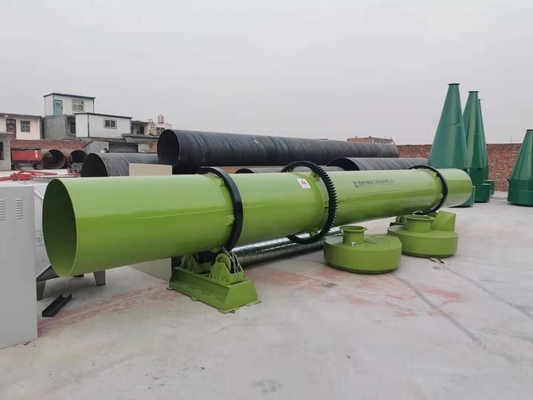 YSX 1-2T/H asciugatrice a tamburo di concime granulare automatica di piccolo modello per colore personalizzato