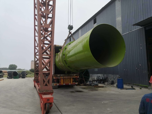 YSX 1-2T/H asciugatrice a tamburo di concime granulare automatica di piccolo modello per colore personalizzato