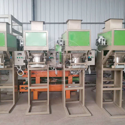 Macchine di imballaggio automatiche per l'integrazione di pellet di rifiuti animali
