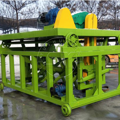 0.75kw Lifting Motor Trough Type Compost Composting Machine per la fermentazione rapida