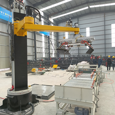 380v tensione in acciaio inossidabile materiale colonna pallettizzatore robot braccio tipo pallettizzatore