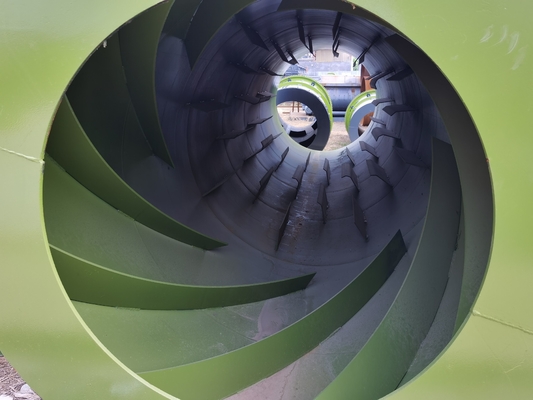 Linea di produzione di fertilizzanti YSX Asciugatrice di fertilizzanti granulari con supporto tecnico video