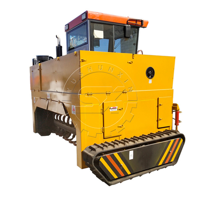 75cv di alta produttività tipo crawler compost turner per una sola persona