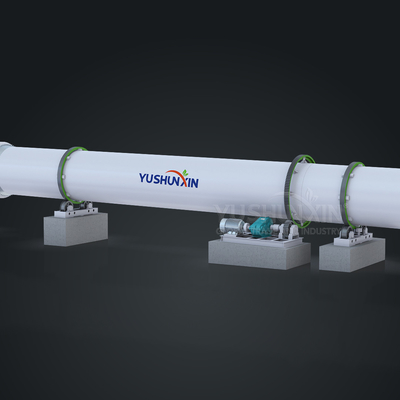 Asciugatrice a tamburo rotativo a biomassa YSX Peso 26000 kg e per la produzione di fertilizzanti organici