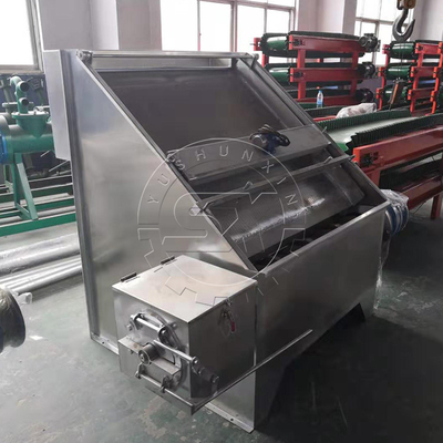 Dehidratore separatore solido-liquido in acciaio inossidabile per pollame e letame zootecnico