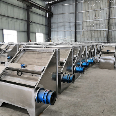 Separatore a spirale a schermo ad alta inclinazione per 20 m3/h Produzione di fertilizzanti organici