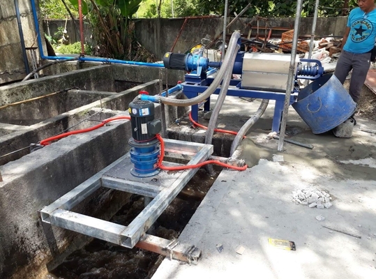 Separatore solido-liquido per la produzione di fertilizzanti organici