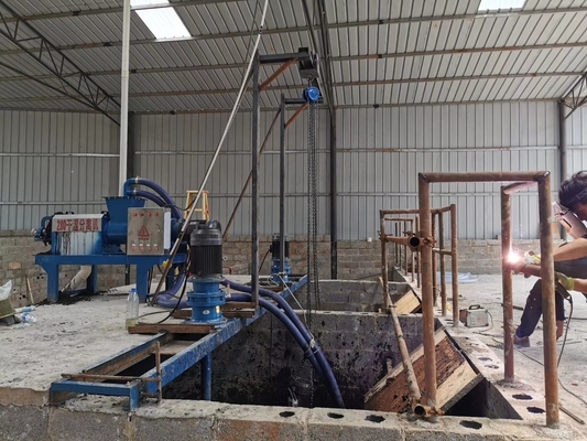 10-20M3/H Separatore solido-liquido per la riduzione dell'umidità nella produzione di fertilizzanti organici