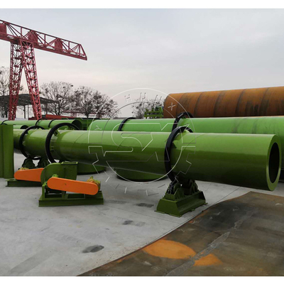 Asciugatrice di letame di mucca 1-20 t/h Asciugatrice rotativa per fertilizzanti nell'estrazione energetica