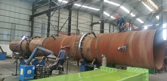 Asciugatrice rotativa di cereali con condotte di supporto e 26000 kg Peso 380v Voltaggio 2024