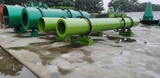 Asciugatrice rotativa YSX attrezzature essenziali per la linea di produzione di pellet di fertilizzanti organici