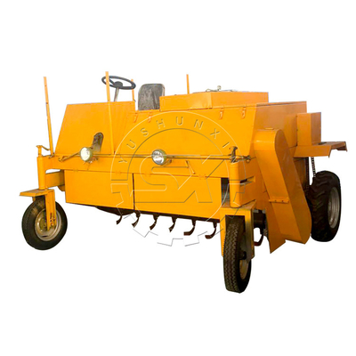 500-700m3/h Capacità Compost Turner Mixing Machine Soluzione per il compostaggio dei fertilizzanti