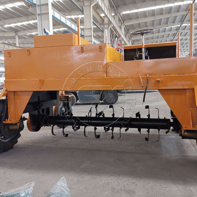 500-700m3/h Capacità Compost Turner Mixing Machine Soluzione per il compostaggio dei fertilizzanti