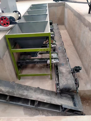 Linea di produzione di concimi organici a pellet Macchina di produzione di granuli di letame di mucca / letame di pollo