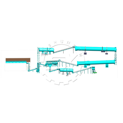 NPK Chemical Urea Fertilizer Production Line Granules Making Machine for Fertilizer (Linea di produzione di fertilizzanti chimici all'urea)