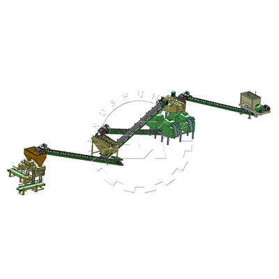 NPK Chemical Urea Fertilizer Production Line Granules Making Machine for Fertilizer (Linea di produzione di fertilizzanti chimici all'urea)