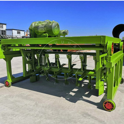 Potente macchina di tornitura a doppia vite per segatura a profondità di 1,6 metri con potenza di 20 kW