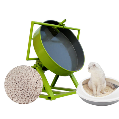 Alta efficienza di lavoro Bentonite Cat Litter Granulator Disc Granule Making Machine