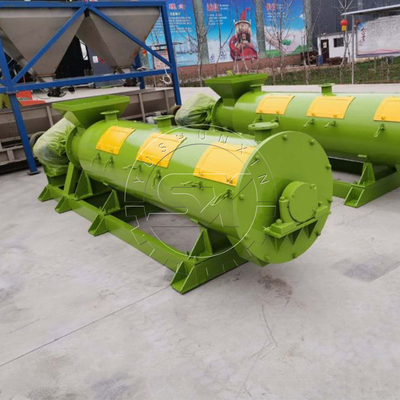 Macchina per la granulazione umida di fertilizzanti organici con capacità da 1 a 6 t/h e peso di 5100 kg