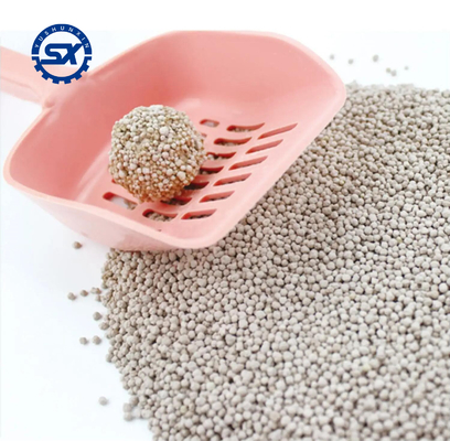 1000 kg/h di uscita Granulatore a disco di sabbia minerale per macchine per la produzione di lettiera per gatti