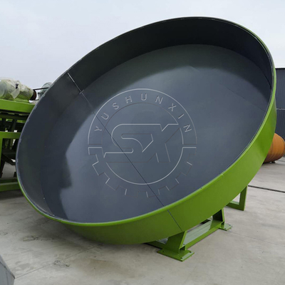 Fertilizzante organico Disco Pellet Making Machine con letame animale facile da usare