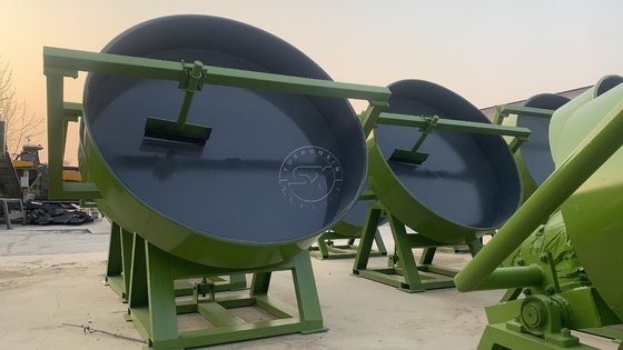 Equipaggiamento per la granulazione bagnata a disco di tipo YSX per un'operazione facile e per la produzione di granuli