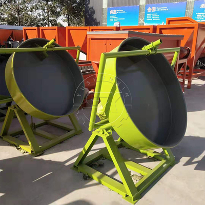 YSX Disc Pelletizer Fertilizer Granular Machine per 200-300 kg/h di produzione e granuli