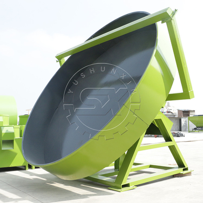 YSX Disc Pelletizer Fertilizer Granular Machine per 200-300 kg/h di produzione e granuli