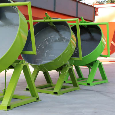 YSX Disc Pelletizer Fertilizer Granular Machine per 200-300 kg/h di produzione e granuli