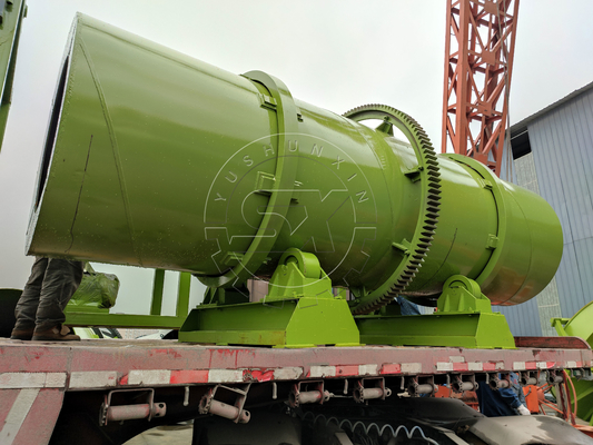 1-6 t/h Capacità Macchina per il rivestimento di granuli di fertilizzanti all'urea per un funzionamento regolare e semplice