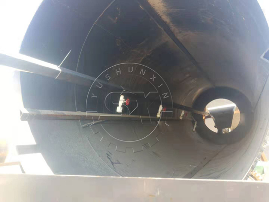 1-6 t/h Capacità Macchina per il rivestimento di granuli di fertilizzanti all'urea per un funzionamento regolare e semplice