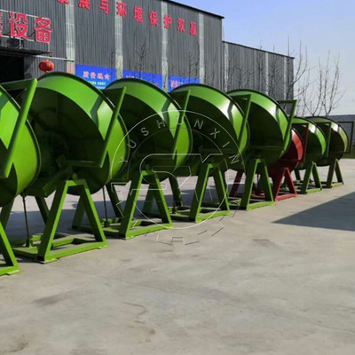 Altezza di bordo 200 mm-450 mm Granulatore a disco per fertilizzante Macchina per la produzione di lettiera per gatti nel 2024