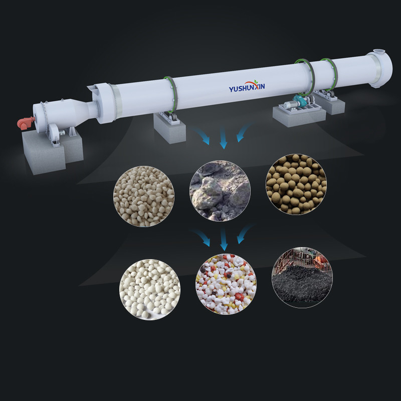 Temperatura YSX Biomassa Flash Dryer con potenza di 5,5 kW e elevata capacità di iniezione di temperatura