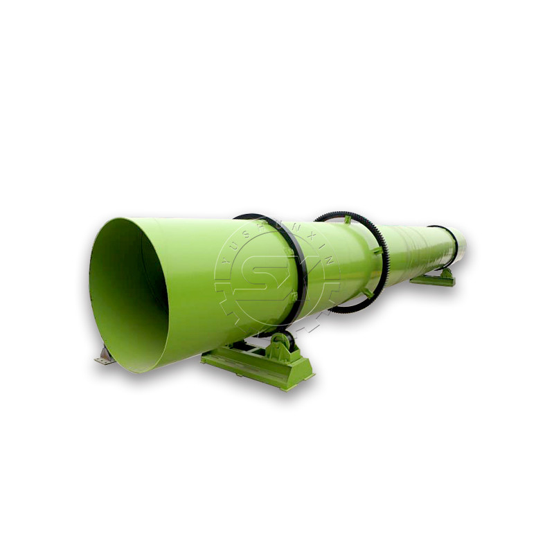 Asciugatrice di letame di mucca 1-20 t/h Asciugatrice rotativa per fertilizzanti nell'estrazione energetica