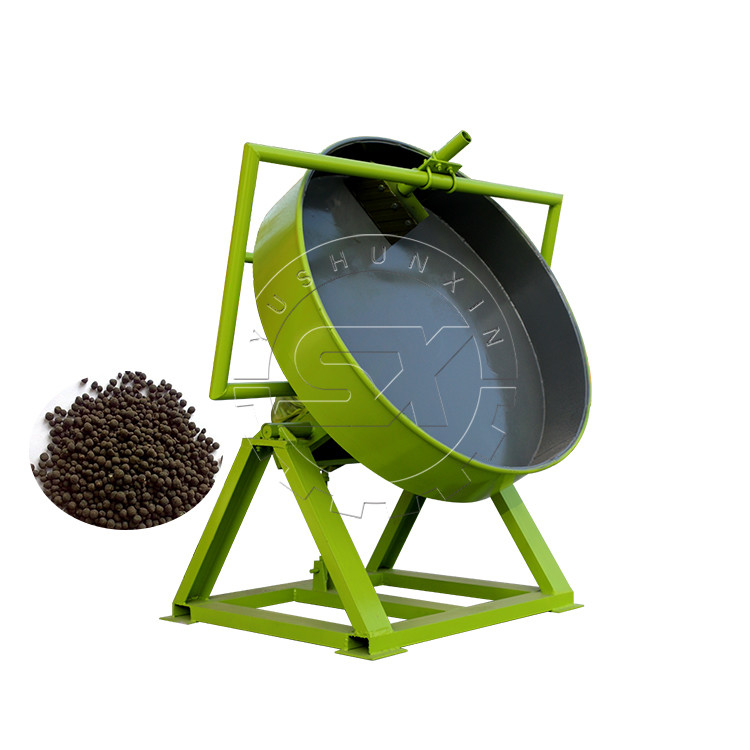 YSX Disc Pelletizer Fertilizer Granular Machine per 200-300 kg/h di produzione e granuli